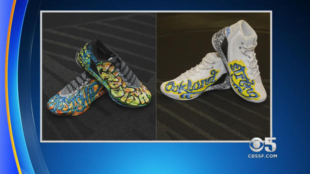 Stephen Curry Shoes Auctioned To Help Warehouse Fire Victims 