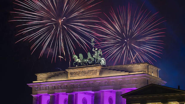 Berlin New Year Fireworks 2017 
