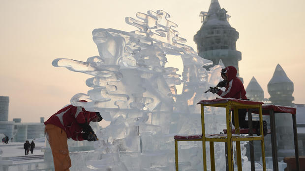 China's spectacular ice festival 