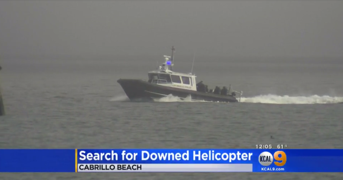 Los Angeles helicopter crash: 2 bodies pulled from sunken wreckage