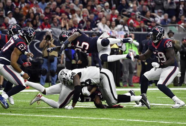 AFC Wildcard: Oakland Raiders face Houston Texans in first playoff