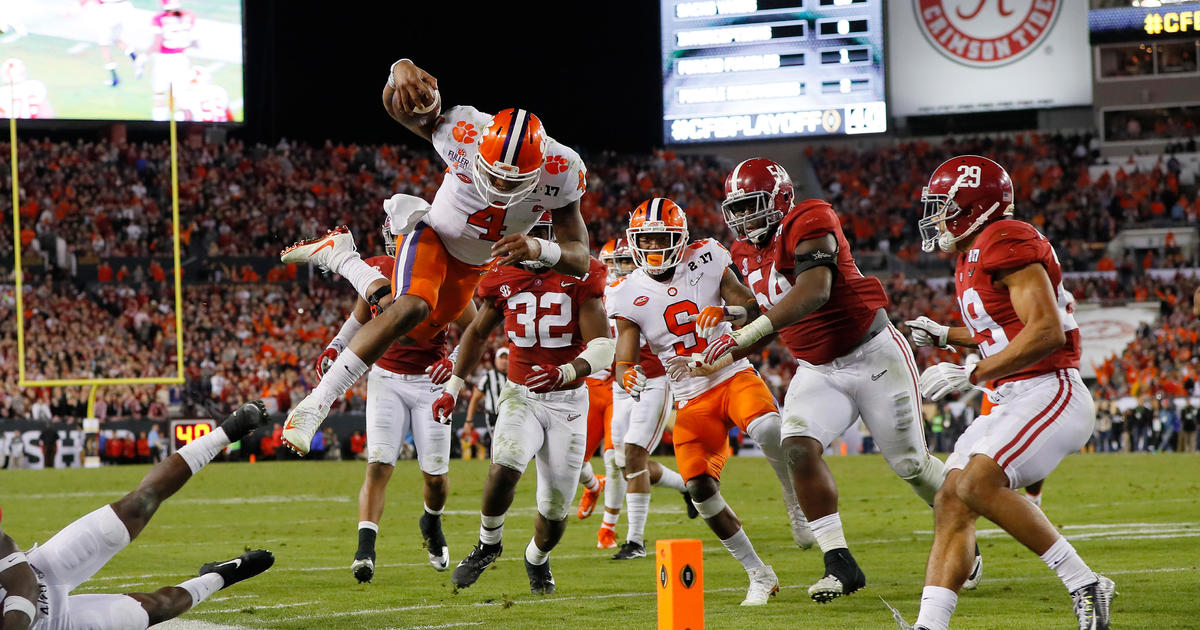 Relive the Clemson vs. Alabama 2017 Championship through Legos