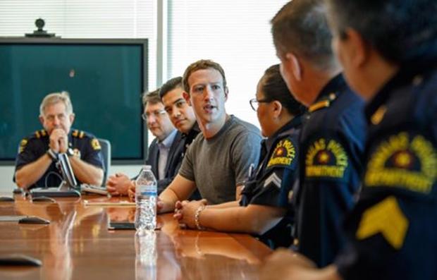 Mark Zuckerberg with DPD 