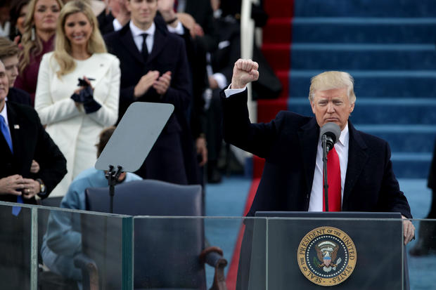Donald Trump Is Sworn In As 45th President Of The United States 