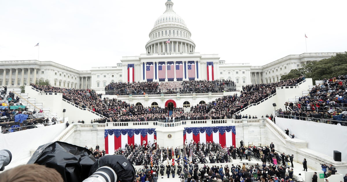 Poll: Reaction to Trump's inauguration similar to 2005, 2013 - CBS News