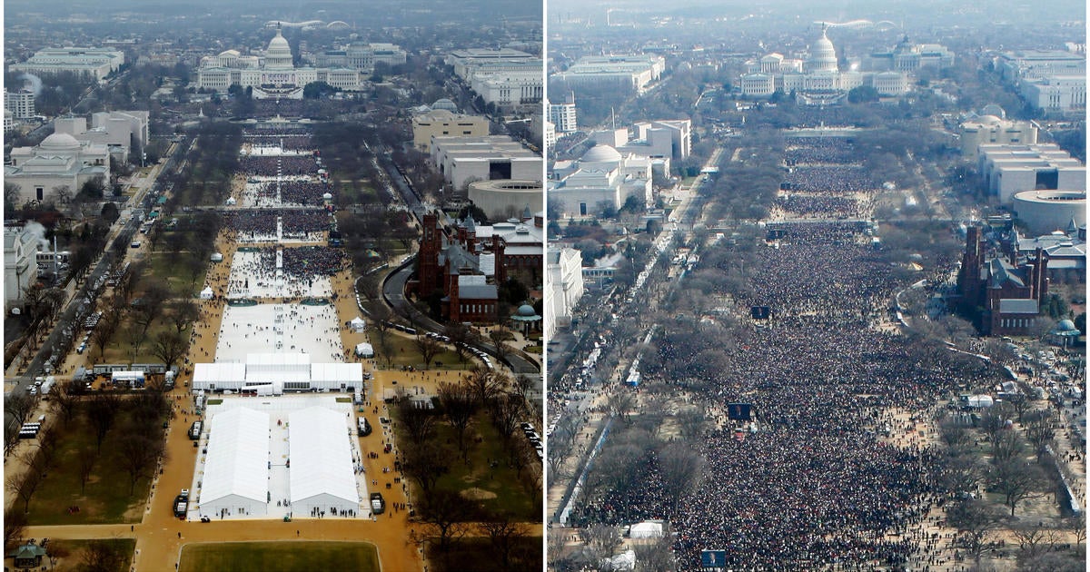 Inauguration Crowd Comparison: Trump's Crowd Size Smaller Than Obama ...