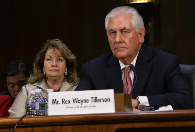 Senate Confirmation Hearing Held For Rex Tillerson To Become Secretary Of State 