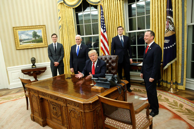 How Trump has changed the Oval Office so far - CBS News