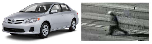 suspect and suspect vehicle in Castro Valley arson and homicide 