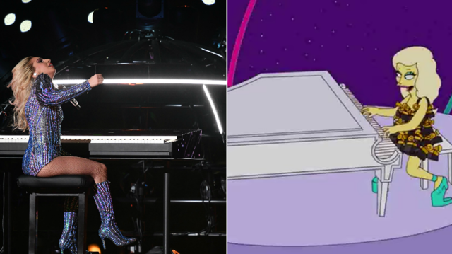 The Simpsons Predicted Lady Gaga's Super Bowl Halftime Show