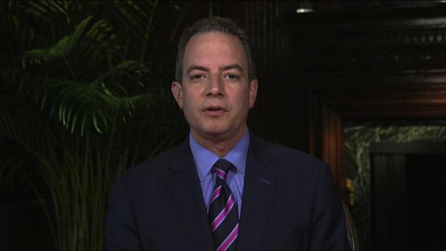 White House Chief of Staff Reince Priebus talks with CBS’ “Face the Nation” on Feb. 18, 2017. 