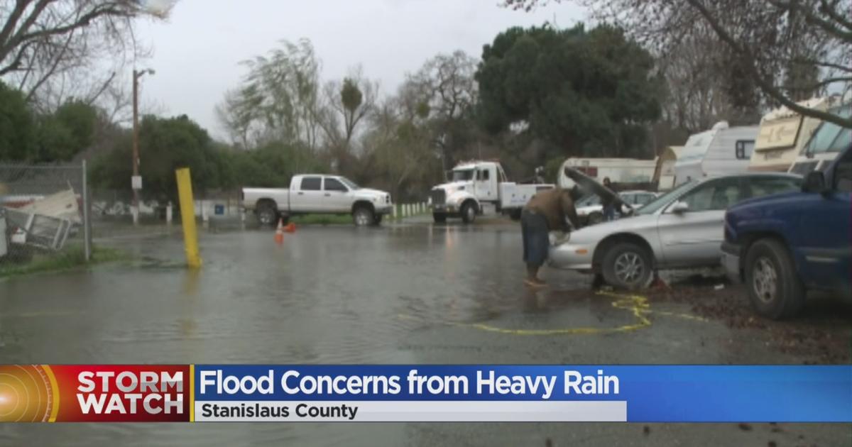 Modesto Residents Brace For Flooding As Tuolumne River Rises CBS