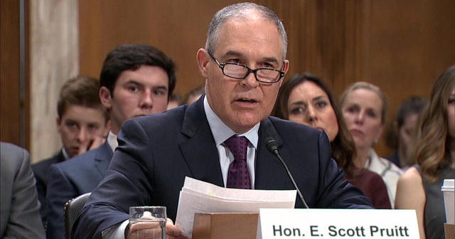 EPA director downplays CO2 role in global warming - CBS News