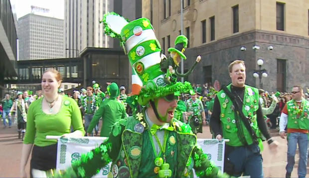 St. Patricks' Day Parade In St. Paul 