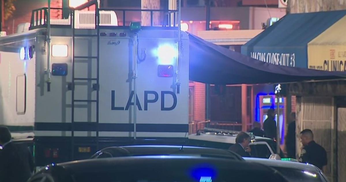 Suspect Shot, Killed By Police In Boyle Heights - CBS Los Angeles