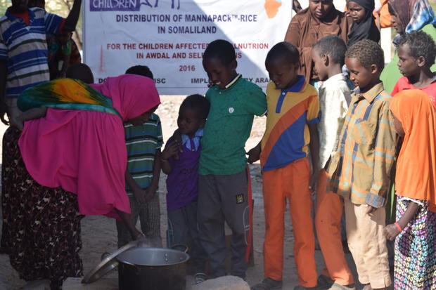 Feed My Starving Children - Meals Arrive In Somalia 