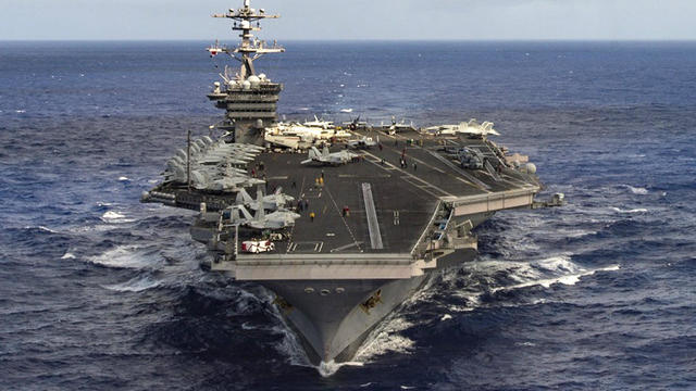 Aircraft carrier USS Carl Vinson 