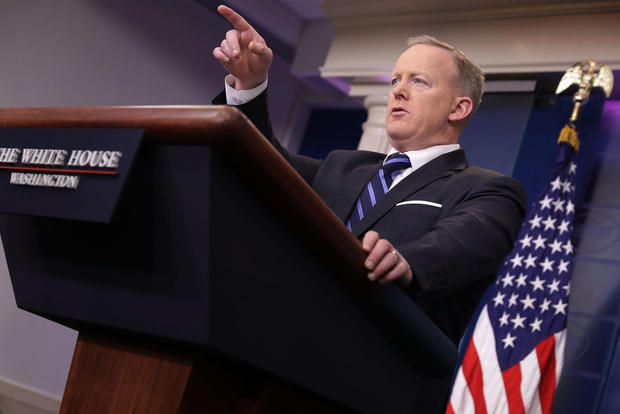 Sean Spicer Holds Daily Press Briefing At The White House 