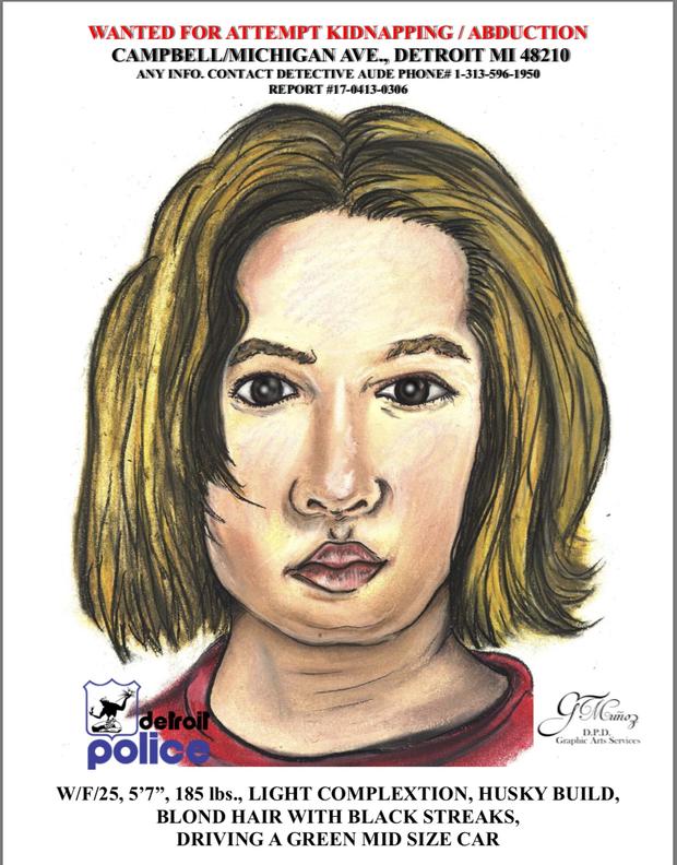 Female Suspect - Campbell and Michigan 