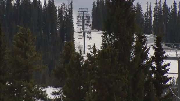 copper mountain generic skiing chairlift 