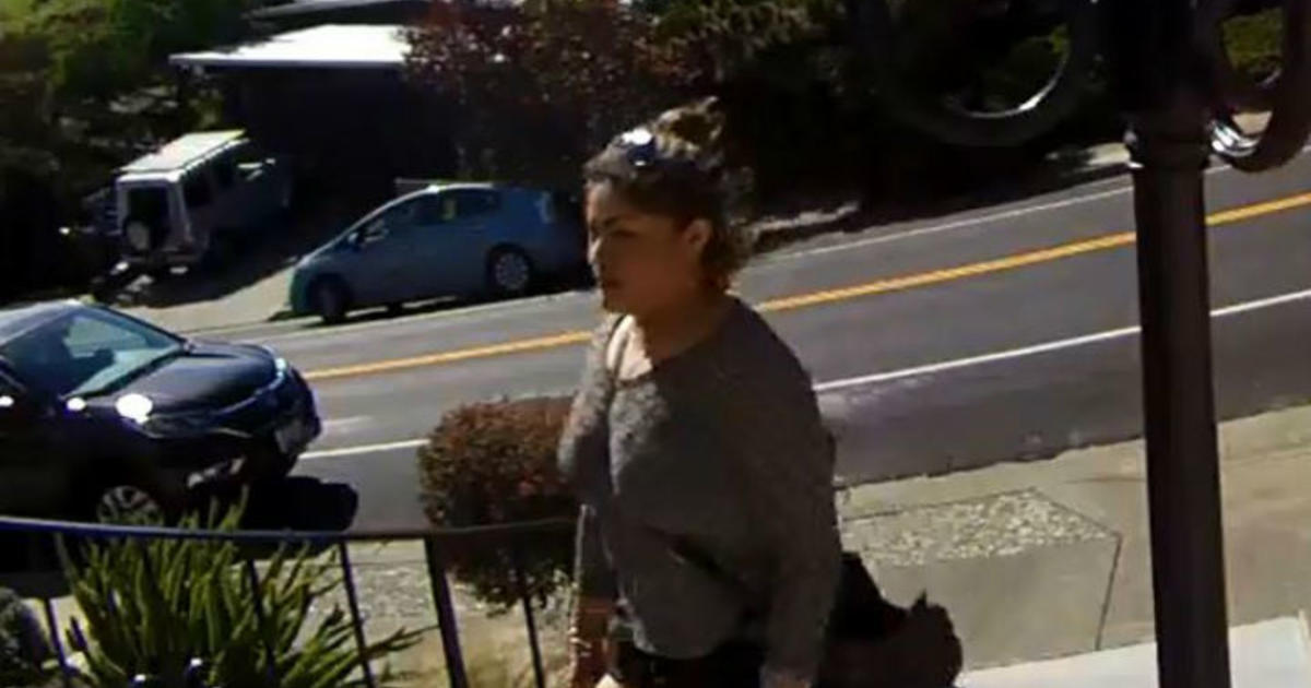 Police Release Video Of Alleged El Cerrito Package Thief Cbs San Francisco 