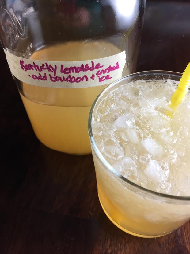 Maple Lemonade - Crystal Grobe - jar and glass 