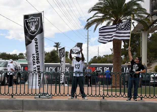 Fans Celebrate NFL Relocation Of Raiders To Las Vegas 