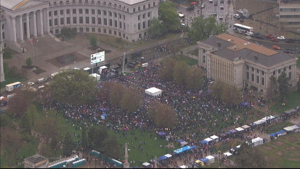 4/20 Rally in Civic Center Park 