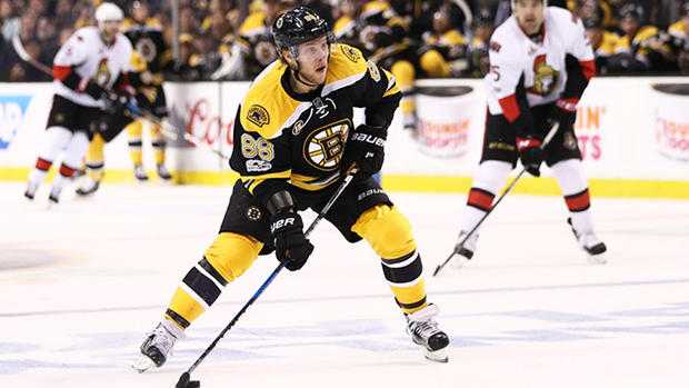 David Pastrnak - Ottawa Senators v Boston Bruins - Game Four 