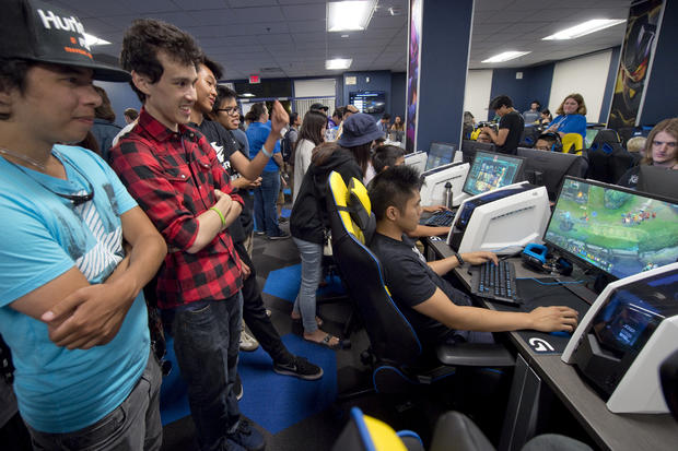 The eSports arena opens at UCI.photo:  steve zylius/UCI- VERIFIED Ashley 