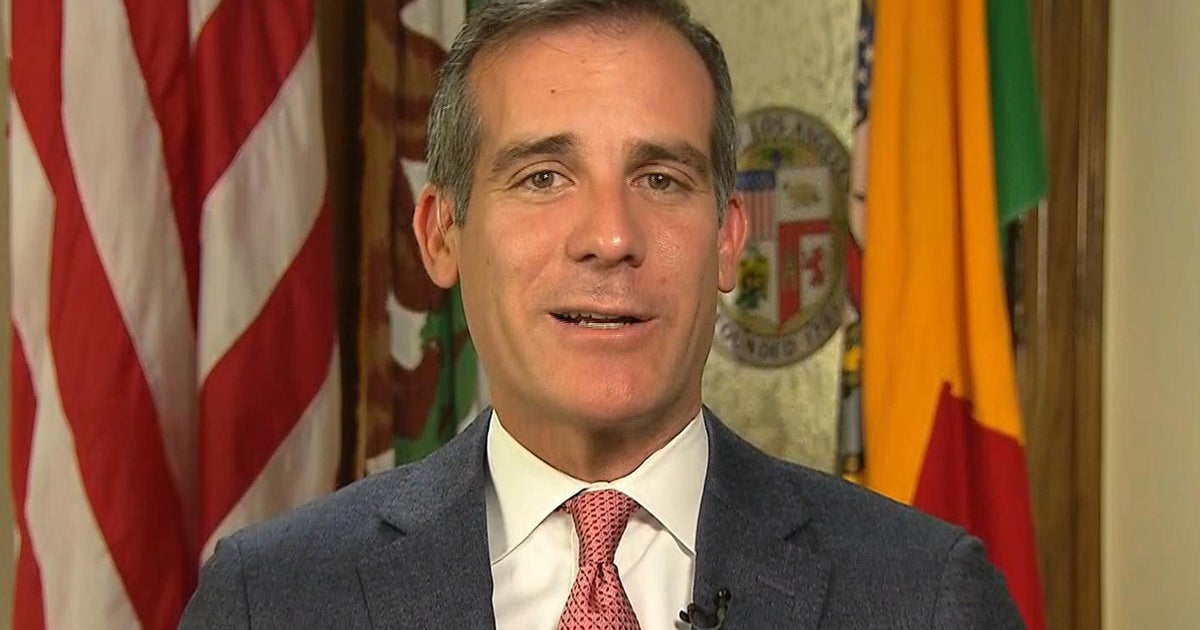 25 years later: Mayor Eric Garcetti reflects on 1992 L.A. riots - CBS News