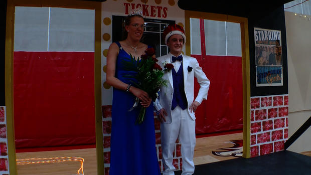 Mound Westonka Prom King and Queen Nate Ogreen and Sienna Hackbarth 