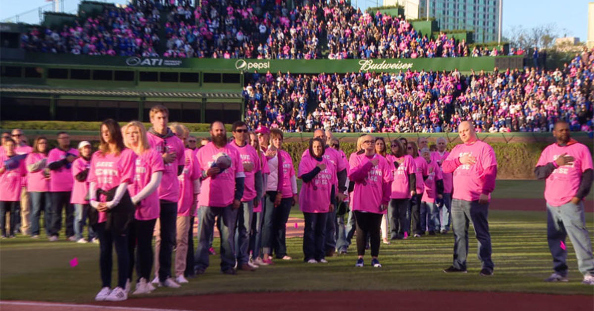 Cubs to host Annual Pink Out game in honor of Breast Cancer Awareness,  Mother's Day - CBS Chicago