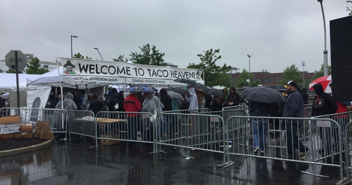 Thousands Turn Out For Philly's First Taco Festival Despite Weather