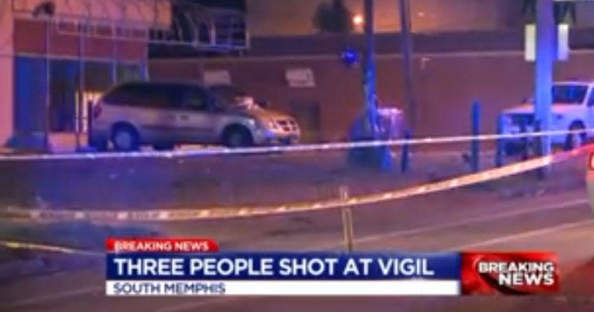 3 Shot At Vigil For Memphis Teen Killed By Stray Bullet - CBS News