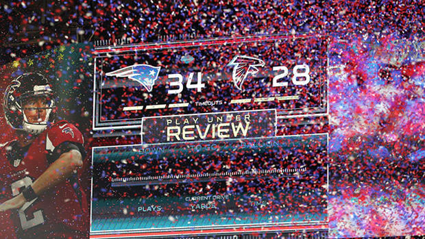 Overtime Scoreboard - Super Bowl LI - New England Patriots v Atlanta Falcons 