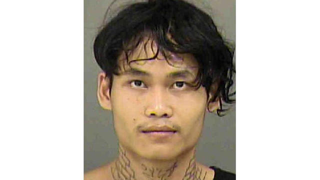 Tun Lon Sein is seen in a police booking photo the Mecklenburg County Sheriff's Office in North Carolina provided to CBS Charlotte affiliate WBTV. 