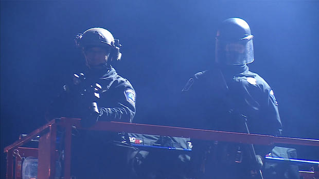 Minneapolis Police In Riot Gear 