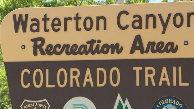 Waterton Canyon Colorado Trail Generic Sign 
