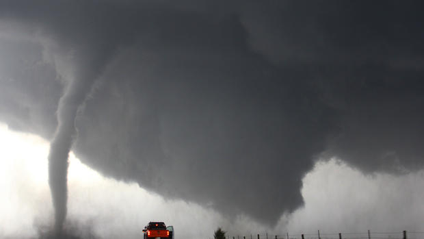Craziest storm-chaser photos of tornado season 