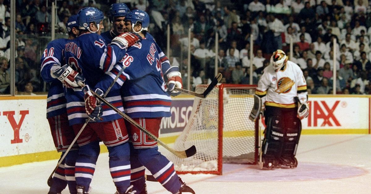1994 Stanley Cup New York Rangers raising money to help operation