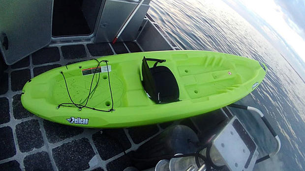 kayak found coast guard search 