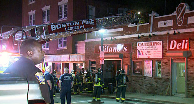 milano's deli fire east boston 