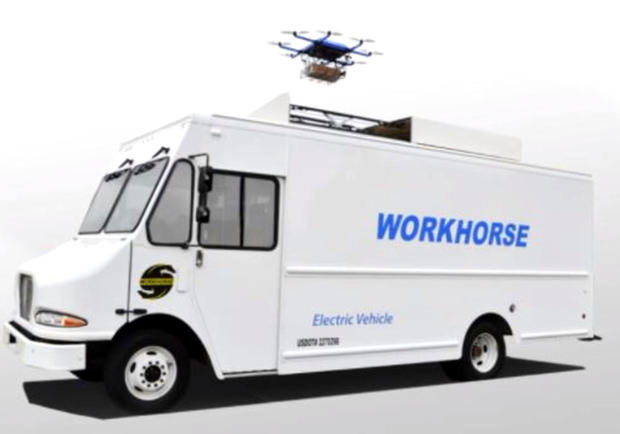 workhorse usps truck 