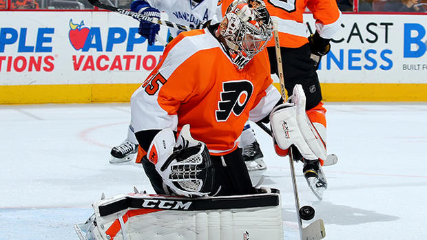 Steve Mason - Vancouver Canucks v Philadelphia Flyers 