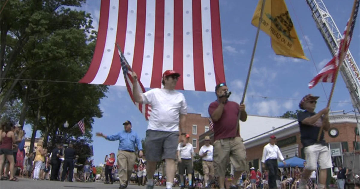 Crowds Turn Out To Honor Those Who Serve At Ridgewood, N.J. 4th Of July