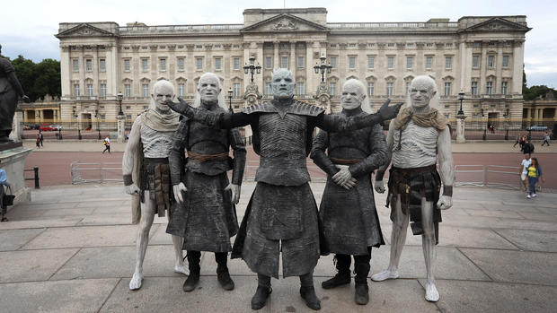 "Game of Thrones" White Walkers take over London 