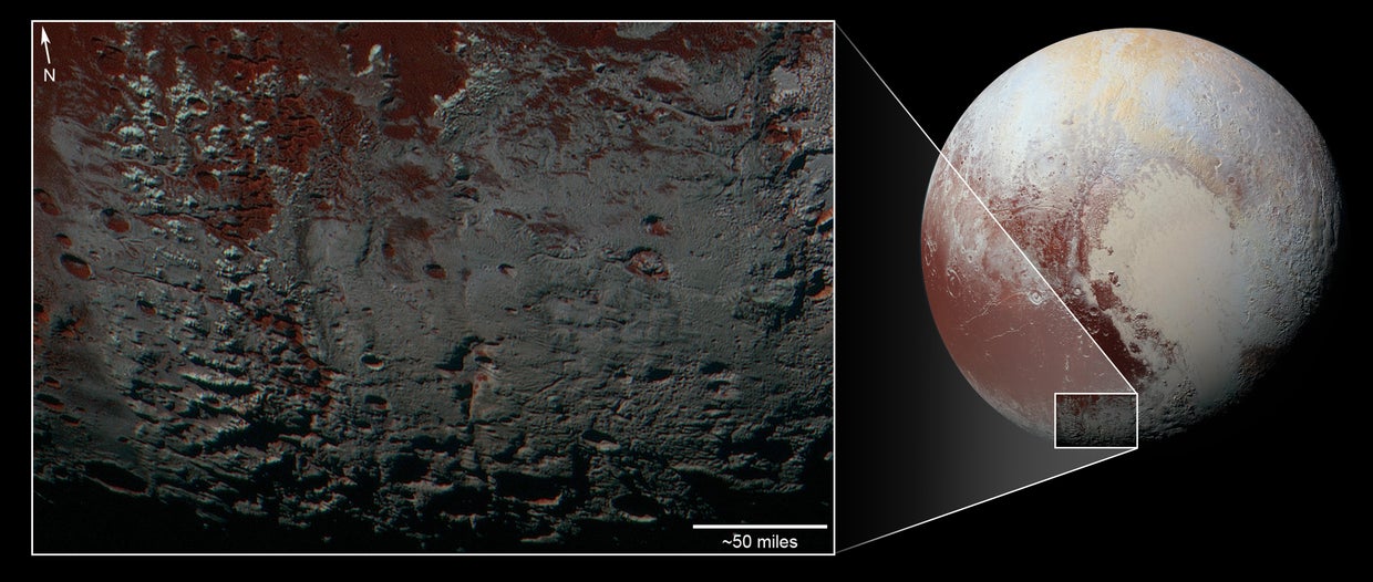 Watch: NASA videos take you on a personal tour of Pluto - CBS News