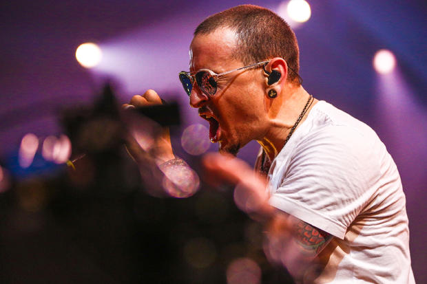 Linkin Park's Chester Bennington 