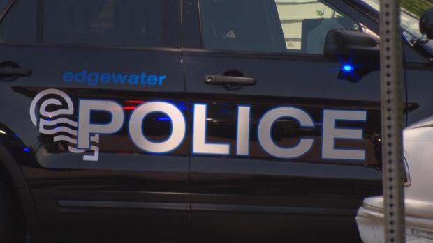 Edgewater Police patrol car cruiser badge generic 